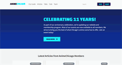 Desktop Screenshot of animechicago.com